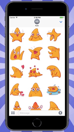 Cool Orange Star Stickers(圖1)-速報App