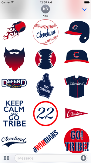 Cleveland Baseball Stickers(圖2)-速報App