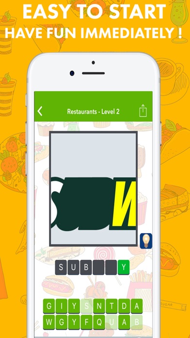 Guess The Restaurant:Food Quiz screenshot 2