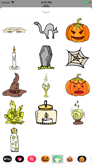 Happy Halloween Dark Sticker(圖3)-速報App