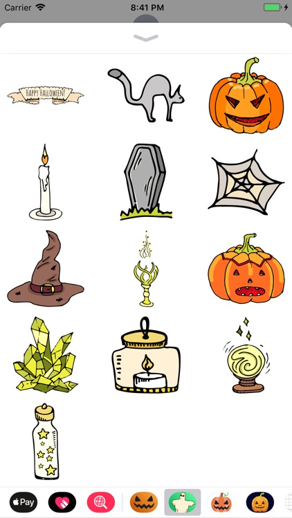 Happy Halloween Dark Sticker