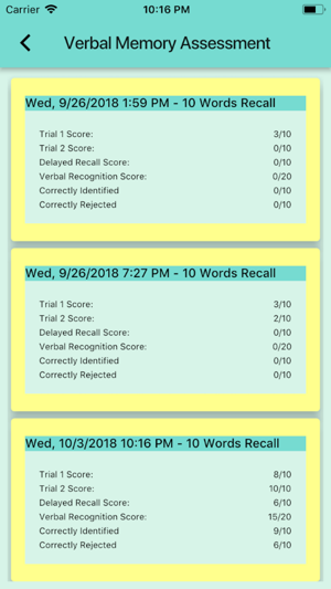 Verbal Memory Assessment(圖6)-速報App