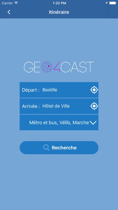 Geo4cast screenshot 4