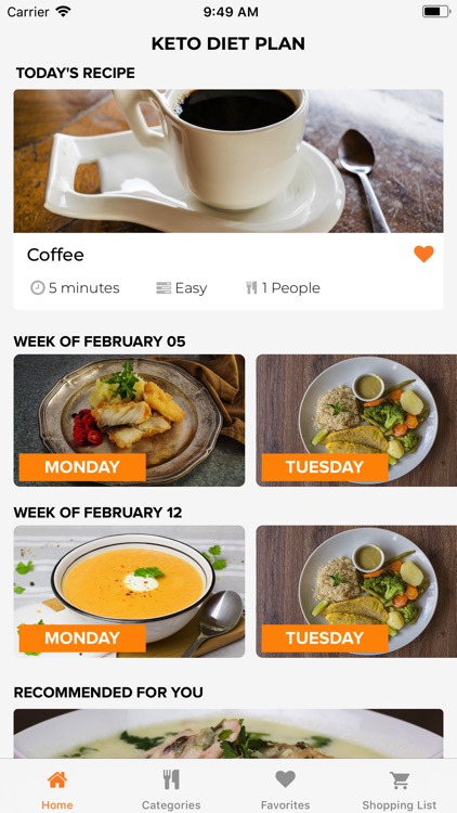Keto Recipes Diet App