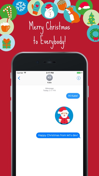 Christmas Stickers - let's dev