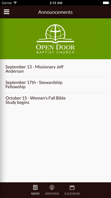 Open Door Baptist Troutdale screenshot 3