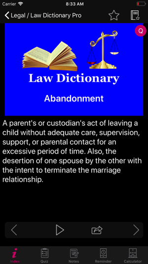 Legal / Law Dictionary Pro(圖3)-速報App