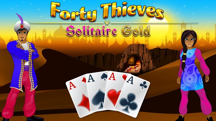 Forty Thieves Solitaire Gold