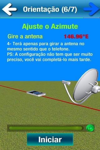 antena parabólica Alinhamento screenshot 4