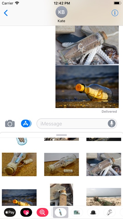 Message In A Bottle Stickers screenshot-4