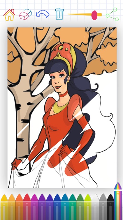 Princess - Coloring Pages screenshot-4