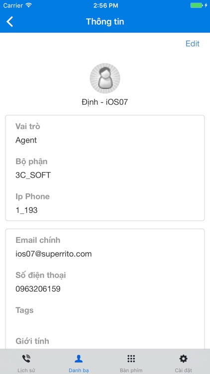 3C Softphone screenshot-3