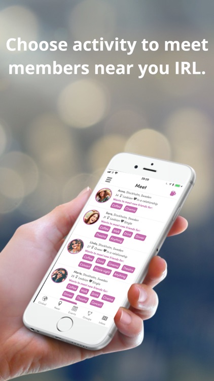 LesBeSocial: Lesbian queer app screenshot-3