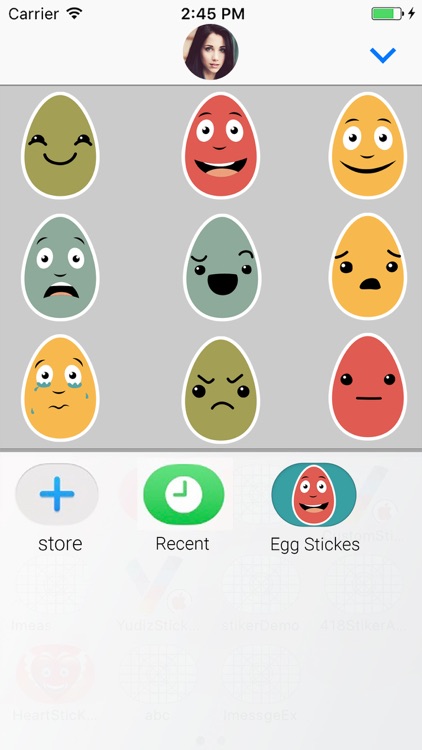 Egg Animated Chat Stickers screenshot-3