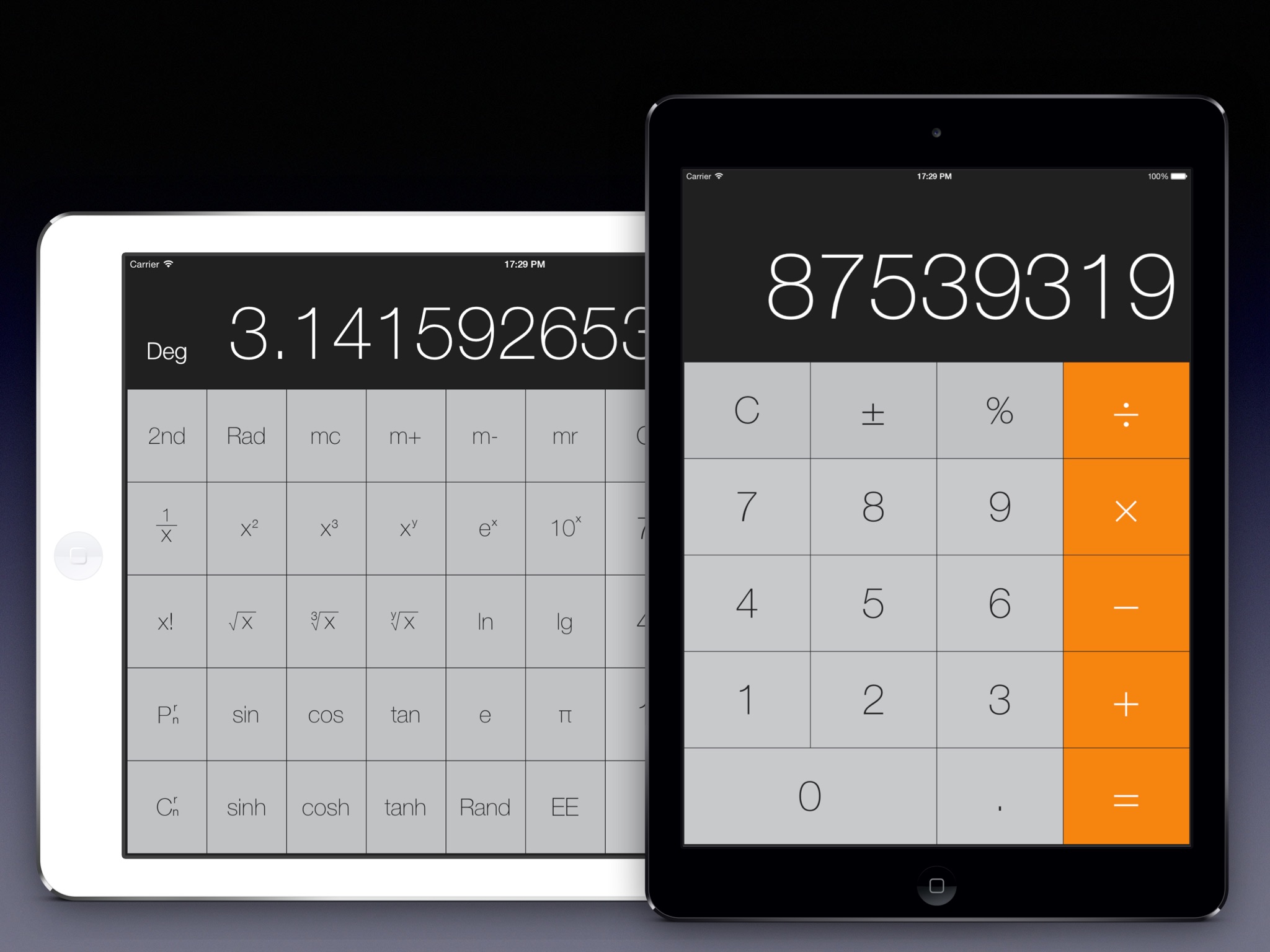 Calculator HD (for iPad) screenshot 4