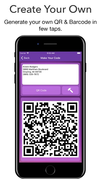 QR Code Reader - Barcode Maker screenshot 3