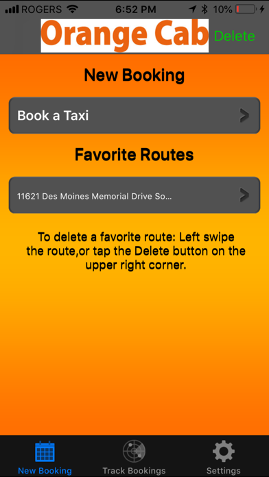 How to cancel & delete Orange Cab Seattle from iphone & ipad 1