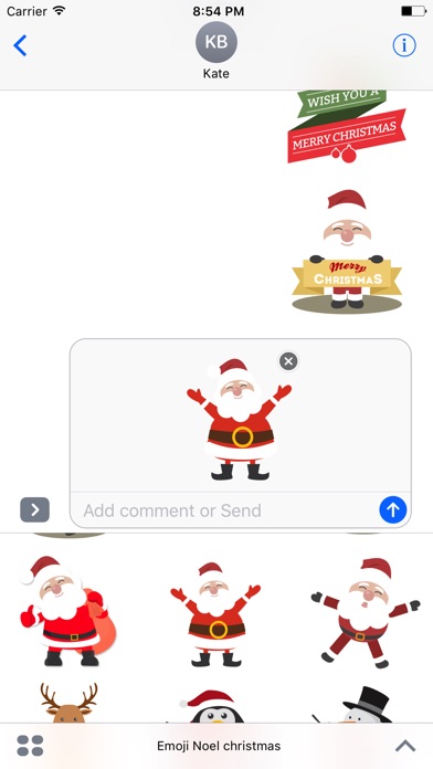 Emoji Noel christmas screenshot 3
