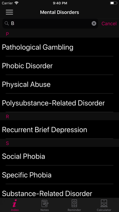 Mental Disorders Premium screenshot 4