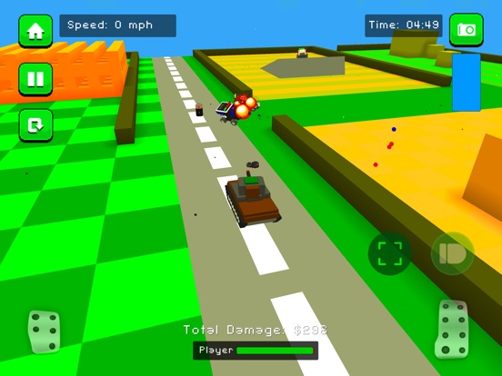 Скачать игру Blocky Demolition Derby