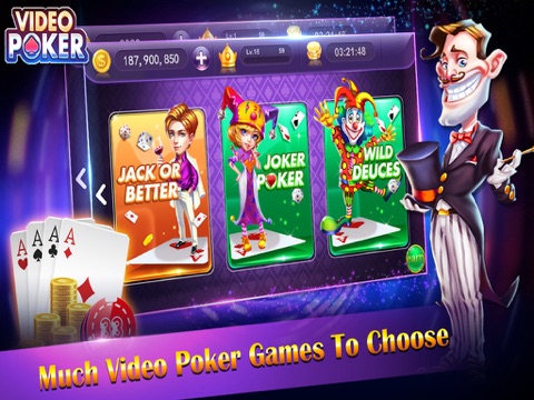 Video Poker-Offline Poker Game screenshot 3