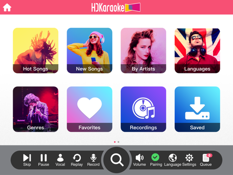 HDKaraoke Control for iPad screenshot 2