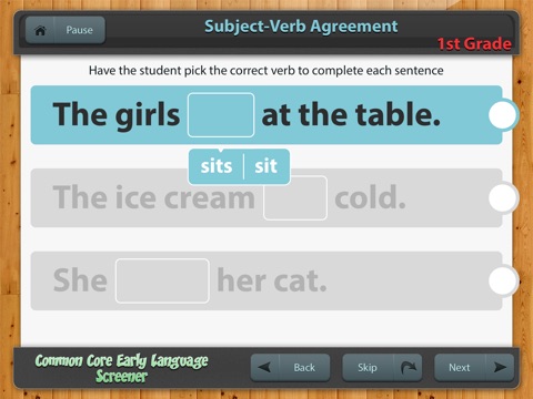 Common Core Language Screener screenshot 3