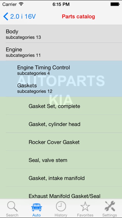 Autoparts for Kia screenshot-3