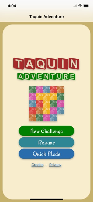 Taquin Adventure