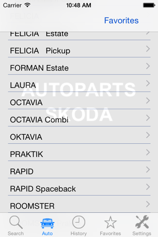 Autoparts for Skoda screenshot 4