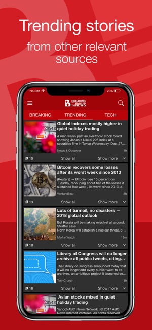 Breaking the News 24/7(圖2)-速報App