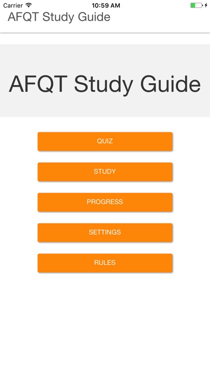 AFQT Study Guide