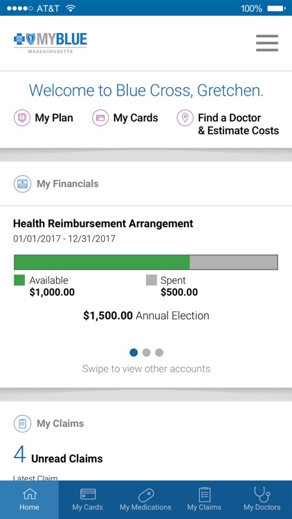 BCBSMA MyBlue Member App screenshot-4