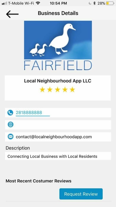 Local Neighbourhood App screenshot 3