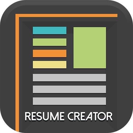 Resume Creator Pro CV Designer Icon