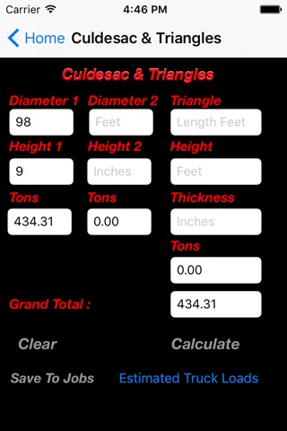 Asphalt Calculator-Advanced screenshot 3