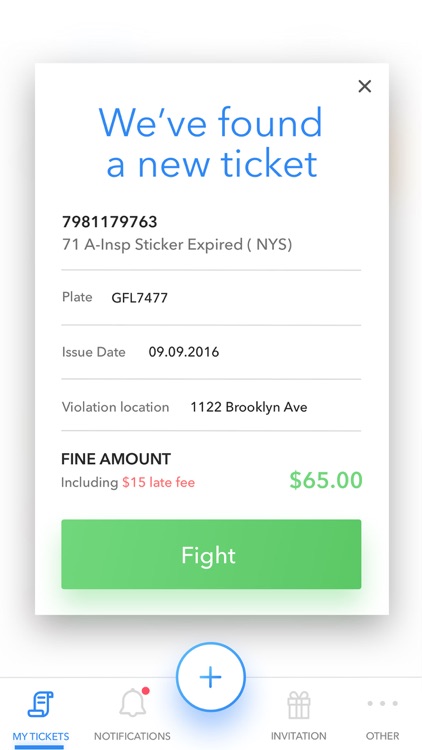 WinIt - Fight Your NYC Tickets