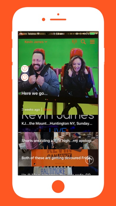 The IAm Kevin James App screenshot 2