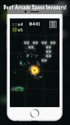 Screenshot 5 Hardest Space Invaders Game iphone