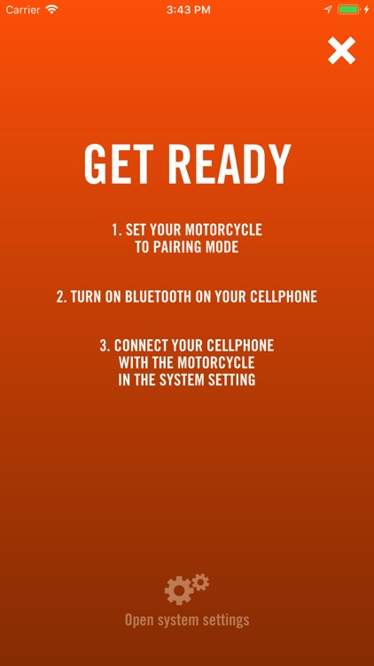KTM MY RIDE Navigation