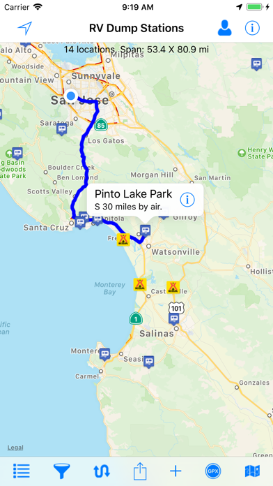 RV Dump Stations Screenshot 2