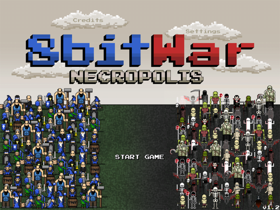 Screenshot #4 pour 8bitWar: Necropolis
