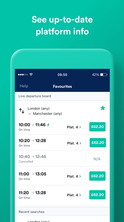 Trainline UK: Train & Bus App screenshot-5