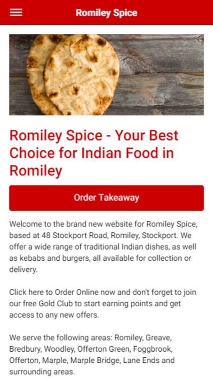 Romiley Spice Indian Takeaway