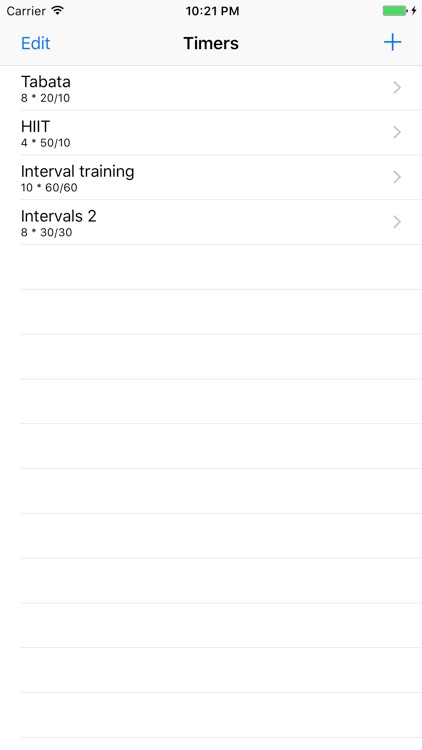 gTimer - Tabata, Intervals & HIIT timer
