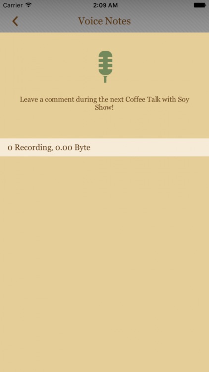 Coffee Talk With Soy