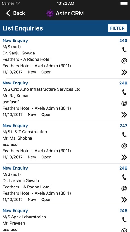 Aster CRM screenshot-3