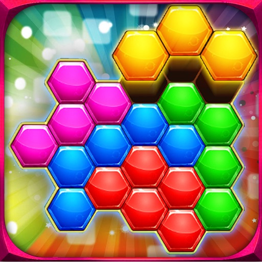 Hexagon Block Logic Puzzle icon