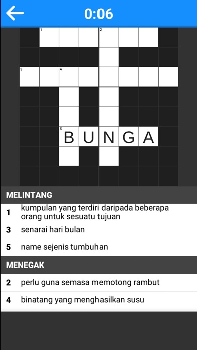 Jom Teka Teki 3 Silang Kata App Report on Mobile Action App