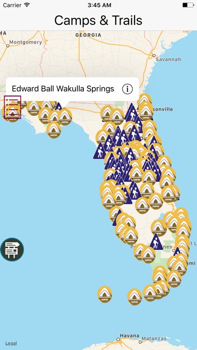 Florida Camps & Trails screenshot 2